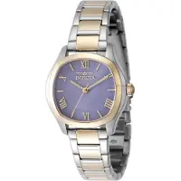 Invicta Wildflower 48241 Dames Horloge - Quartz Uurwerk - Roestvrij Staal met parelmoeren Wijzerplaat - 32mm