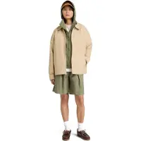 Timberland - Women's Cotton Linen Bermuda - Short 27, olijfgroen