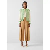 Lk bennett Effie Jacket Green Maat: 10 | Gilets Outlet | Dames | Groen