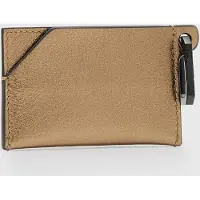 AllSaints Hex Cardholder Warm Brass Maat: OS | Clutches Outlet | Dames | Goud