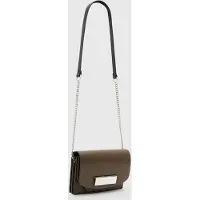 AllSaints Etta Clutch Fango Brown Maat: OS | Clutches Outlet | Dames | Bruin