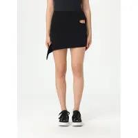 Courreges Asymmetrische Minirok met Uitsnijdingen