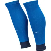 Nike Strike Sok Sleeves Blauw Donkerblauw Wit