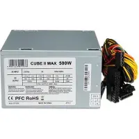 IBox CUBE II power supply unit 500 W 20+4 pin ATX ATX Silver