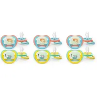 Philips AVENT Fopspeen +18m Air Night aap/chat 3x2 St Speen