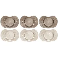 Difrax Fopspeen Dynamic Harmony Creme - L.Brown 6-18m 3x2 St Speen