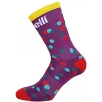 Cinelli Caleido Dots Sokken Paars EU 36-38 Man