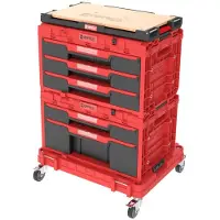 Patrol ZESTAW QBRICK SYSTEM, werkbank met één lade, model 5, lades - type N2466