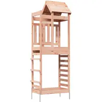 vidaXL Speeltoren Bruin 52,5 x 85 x 238 cm Massief Douglas Hout