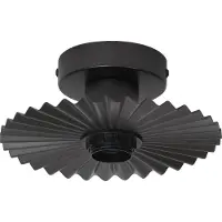 Ledvance LED Armatuur E27 | Decor Plisse Ceiling E27 Dark Grey