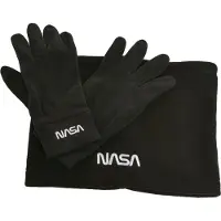 Mister tee Vingerhandschoenen zwart / wit