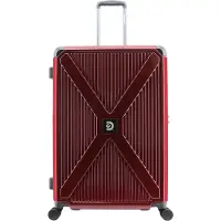 Discovery Crossroad polycarbonaat koffer / Reiskoffer L - Rood - 132 Liter - Rood / Large