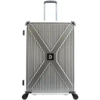 Discovery Crossroad harde koffer / Trolley / Reiskoffer Medium | Zilver - Zilver / Medium