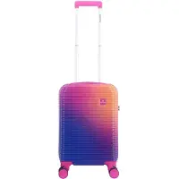 Saxoline - Twist | Harde Koffer / Trolley / Reiskoffer - S - Fuchsia - Fuchsia / Small
