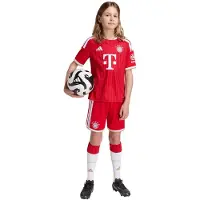 Adidas Sportbroek 'FC Bayern München Home 26/27' camel / rood / wit