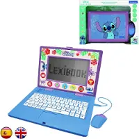 Lexibook Stitch Bilingual Educational Laptop with 170 activities (EN/ES)