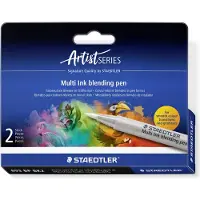 Staedtler Artist Series Multi Ink Blending Pen - 2 blenderpennen