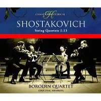 Pias Borodin Quartet - Shostakovich: String Quartets 1-13 (4 CD) (Remastered)