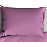 De Witte Lietaer Kussensloop Olivia Smokey Grape - 63 x 63 cm - Paars - Katoen Satijn