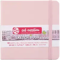 Talens Art Creation Sketchbook Pastel Pink 12x12 cm
