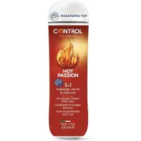 Control - Hot Passion - 3 in 1 Glijmiddel & Massageolie 200 ml Gel