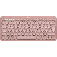 Logitech Pebble Keyboard 2 - K380s Rose Azerty