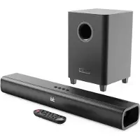 Majority Naga 60 Plus Soundbar - Bluetooth - 300W - Subwoofer - Draadloos - HDMI ARC - EQ-modi - Zwart