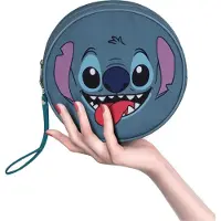 KARACTERMANIA Tas 'Lilo & Stitch' blauw / lichtblauw / bessen / zwart