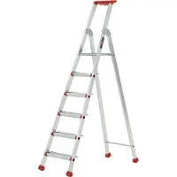 Altrex Nimba NEO 6 Trap - Enkel - Aluminium - 6 Treden - Max. Werkhoogte 3,35m