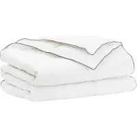 vidaXL Dekbed 260 x 220 cm 100% katoen Wit
