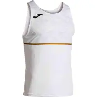 Joma Record Iii Mouwloos T-shirt Wit M Man