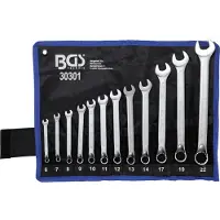 Bgs Steekringsleutelset verdiept 6 - 22 mm 12 delig