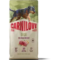 Carnilove true fresh adult small breed duck - 4 kg - Hondenvoer