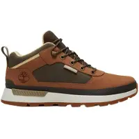 Timberland Heren Veld Trekker Leren Schoen bruin (44), Leer, Plat, Veters, Casual, Buiten TB0A6DKNA4G1