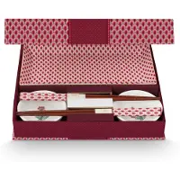 Pip studio Sushi Giftset Oriental Flower Festival Round Dark Pink