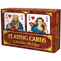 Sonstige Verlage Traditionele Speelkaarten: 2x 54 Kaarten, Bridge Set