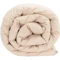 vidaXL Zomer Deken Beige 140 x 200 cm 100% Natuurlijke Kapok