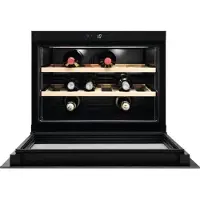 Electrolux wijnkoeler | Model KBW5X | Inbouw | Thermo-elektrische | Zwart, Roestvrijstaal | 18 fles(sen)