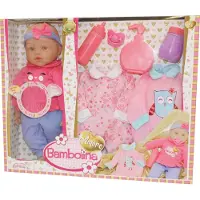Dimian Pop met babygeluidjes en kledij - Amore - 40 cm.