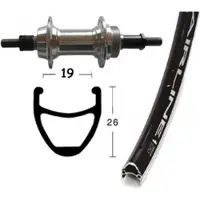 Winora Vuelta Airline 1 6-7s Achterwiel