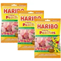 Haribo Happy Peaches- Multipack - Snoep - 1,5kg (3x500g)
