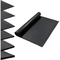 vidaXL Vloermat Zwart 1,2 x 5 m Rubber