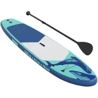 vidaXL Opblaasbaar Stand Up Paddle Board HYDROS 366 x 81 x 15 cm