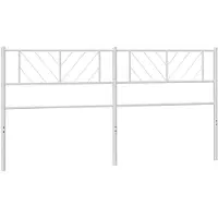 Super Merchant Vervangend hoofdbord 180 cm metaal wit
