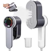 TIM. TIM Stoomapparaat Kleding - Kledingstomer - Handstomer - 120ml - Grijs - 15cm x 11cm x 25cm
