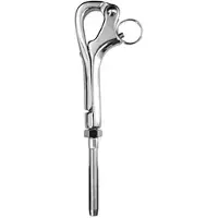 Sea Origin Sea72501b Stainless Steel Tensor Terminal 10 Units Zilver 4 mm