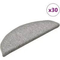 vidaXL Zelfklevende trapmatten 30 st 56 x 17 x 3 cm Non-Slip