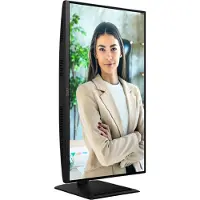 AOC Q27P4U 27 inch - QHD-kantoormonitor IPS-paneel, QHD, 120 Hz, 4 ms, HDMI, DP, USB-hub, USB-C