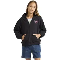 Roxy Midnight Hike Bruhsed Rg Sweatshirt Met Rits