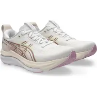 Asics Loopschoen 'GEL-KAYANO 33' kastanjebruin / geel / wolwit